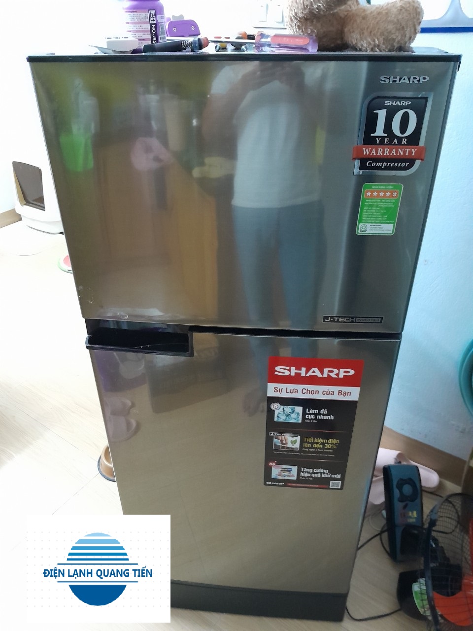 Sửa tủ lạnh Sharp